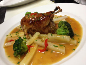 chicken with broccoli